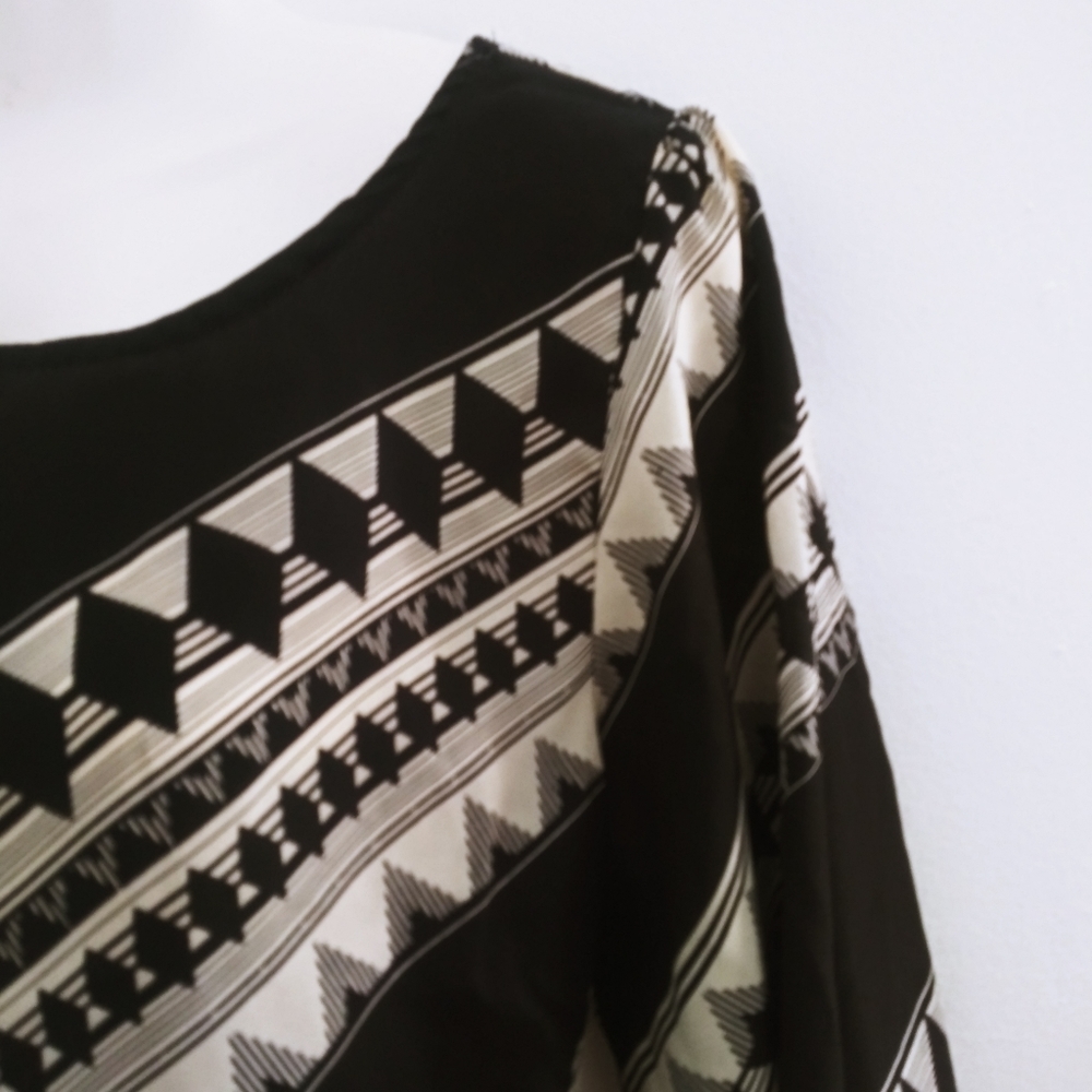 Almost Famous black and white tunic.